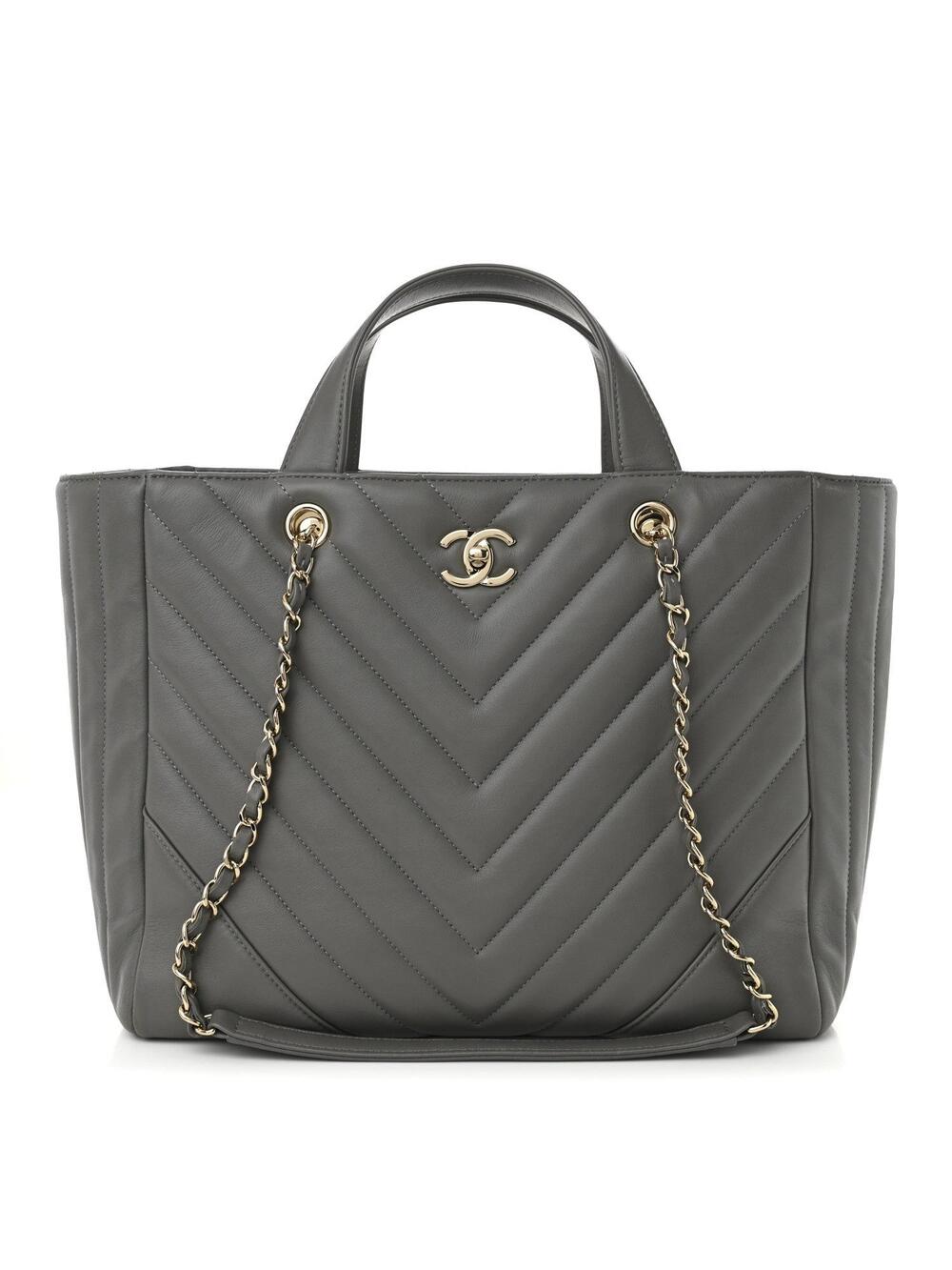 Chanel Calfskin Chevron Quilted #328298C31B